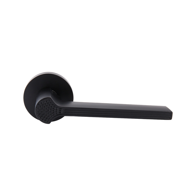 21-209 French Light Luxury Room Lock Porte de porte en bois Poignée de porte silencieuse