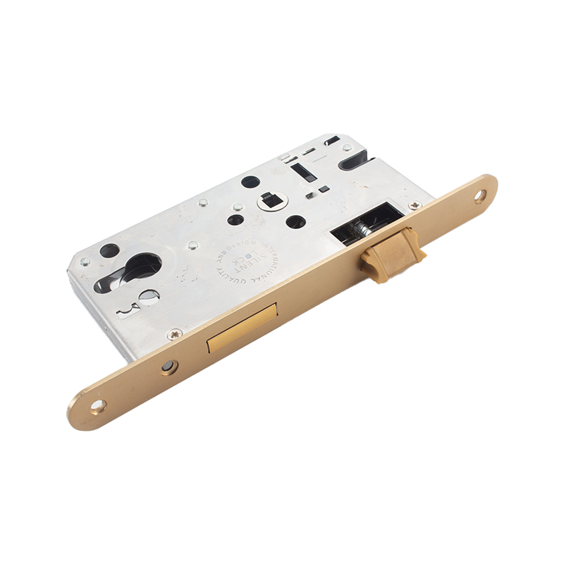 Panneau en acier inoxydable silencieux à tête ronde 7255 Corps de verrouillage en cuivre Panneau en acier inoxydable silencieux à tête ronde 7255 Corps de verrouillage en cuivre
