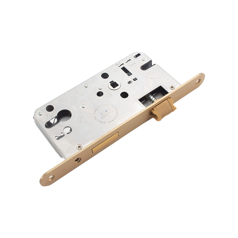 Panneau en acier inoxydable silencieux à tête ronde 7255 Corps de verrouillage en cuivre Panneau en acier inoxydable silencieux à tête ronde 7255 Corps de verrouillage en cuivre