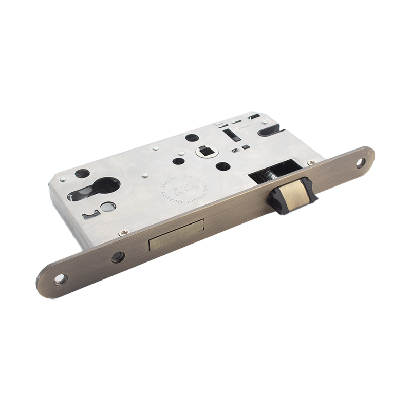 Panneau en acier inoxydable silencieux à tête ronde 7255 Corps de verrouillage en cuivre Panneau en acier inoxydable silencieux à tête ronde 7255 Corps de verrouillage en cuivre