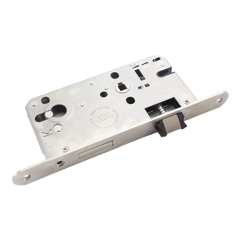 Panneau en acier inoxydable silencieux à tête ronde 7255 Corps de verrouillage en cuivre Panneau en acier inoxydable silencieux à tête ronde 7255 Corps de verrouillage en cuivre