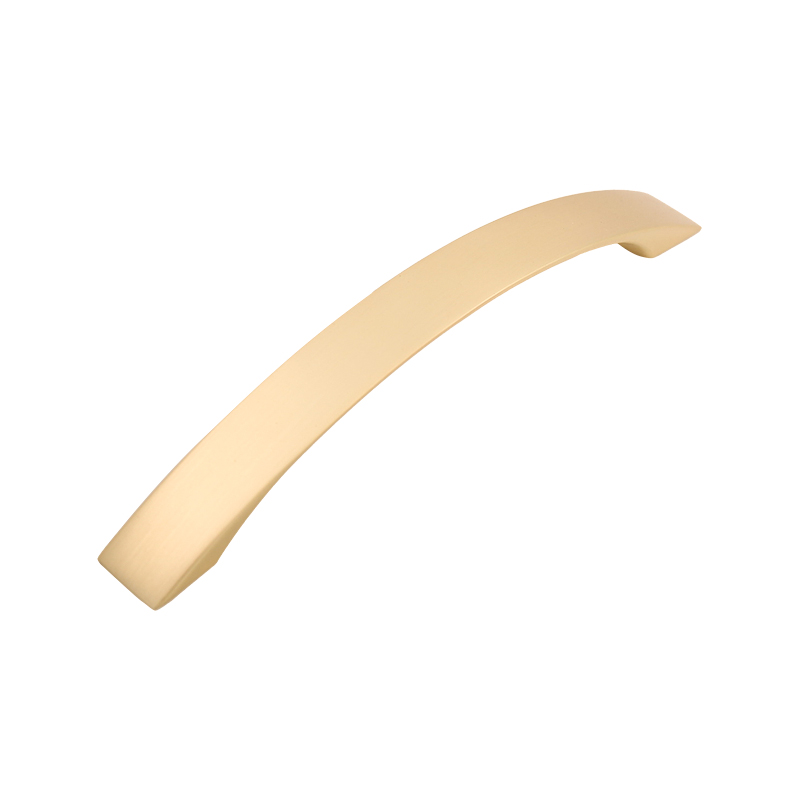 1582 Handle de matériel en cuivre brossé simple polyvalent